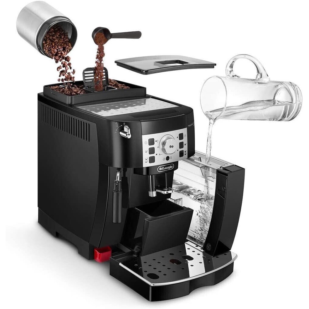 Máy Pha Cà Phê Delonghi MAGNIFICA S ECAM 22110B Tự Động Nội Địa Đức, Máy Pha Cafe Gia Đình Tiện Lợi GermanySnT 630020