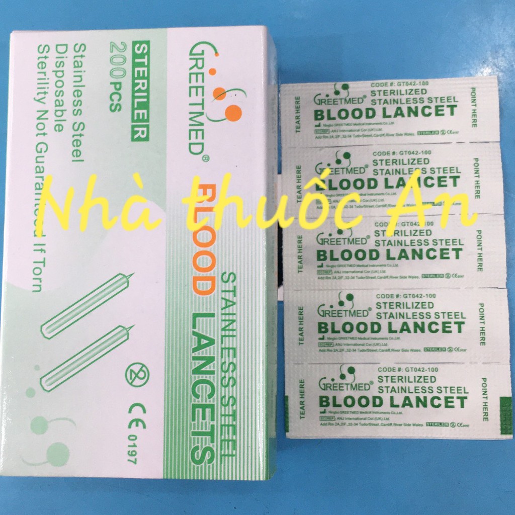 (10 cái) Lancets kim lể mụn