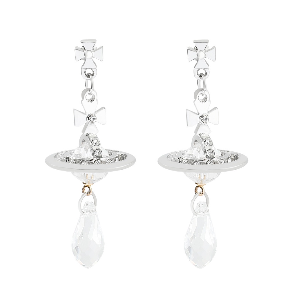 Vòng cổ Mặt Hình Hành Tinh Phong Cách Anime Westwood Vivienne Thời Trang Cá Tính