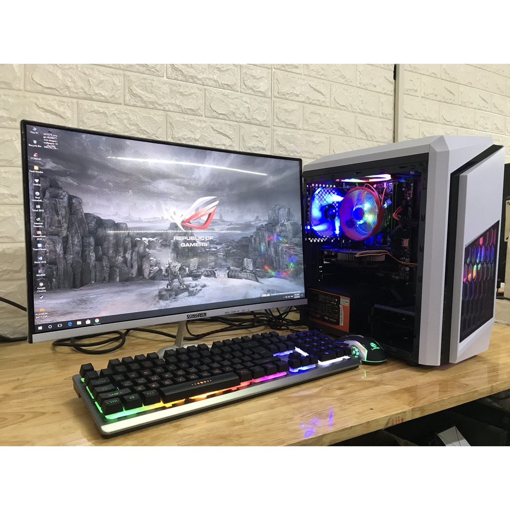Bộ máy tính chơi game giá cực rẻ