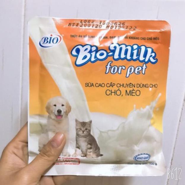 [ GIÁ SỈ] BIO MILK FOR PET- SỮA DINH DƯỠNG CHO CÚN, CHÓ MÈO