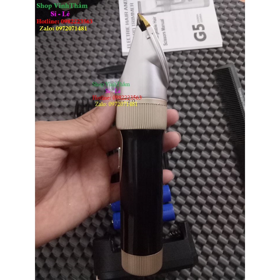Tông đơ cắt tóc gia đình G5[TẶNG KÈM LƯỢC TONIGUY CHUYÊN NGHIỆP]