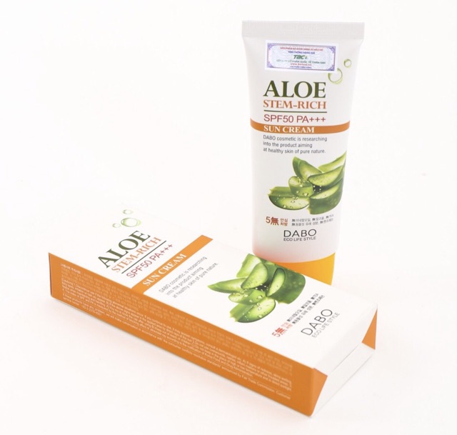 Kem Chống Nắng Lô Hội DABO ALOE - Hàn Quốc