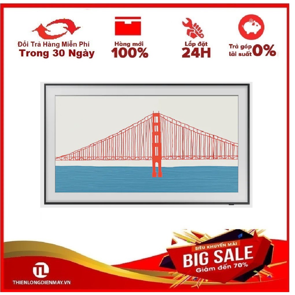 QA55LS03AAKXXV-MIỄN PHÍ CÔNG LẮP ĐẶT-Smart Tivi The Frame 4K Samsung 55 Inch QA55LS03AAKXXV