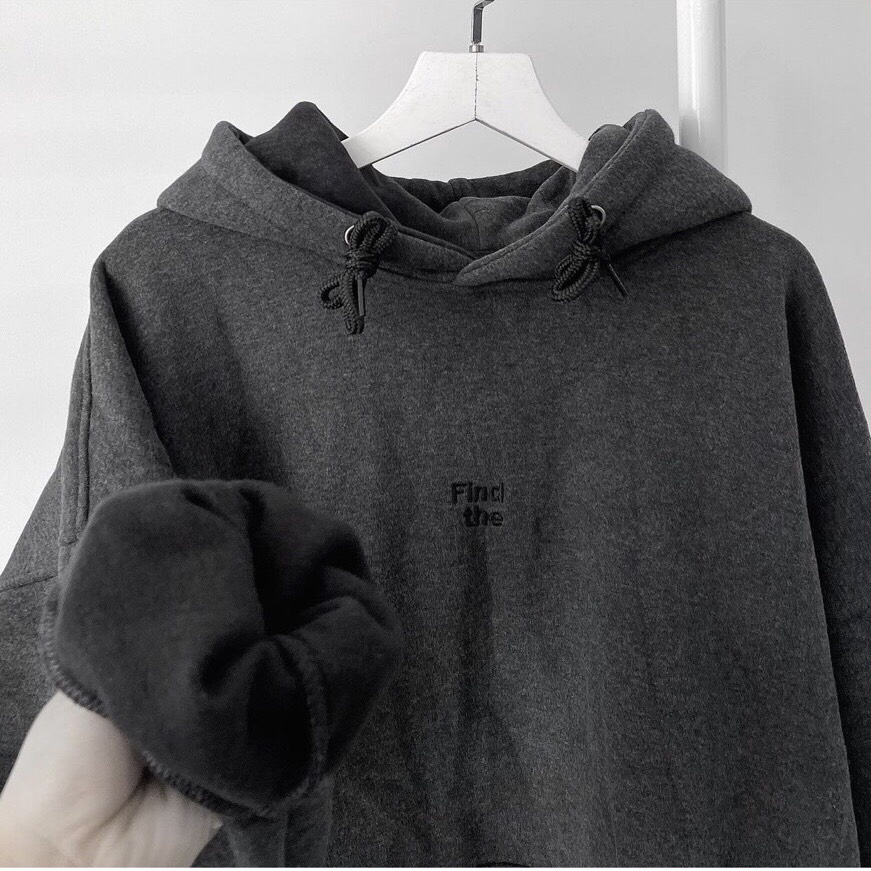 Áo Khoác Hoodie Nỉ FIND THE Nam Nữ Unisex Form Rộng Ulzzang