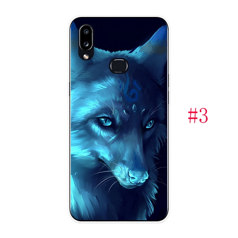 Ốp Điện Thoại TPU Dẻo In Hình Sói Hoang Dã Cho Samsung Galaxy A10S A20S A20E A30S A50S A70S