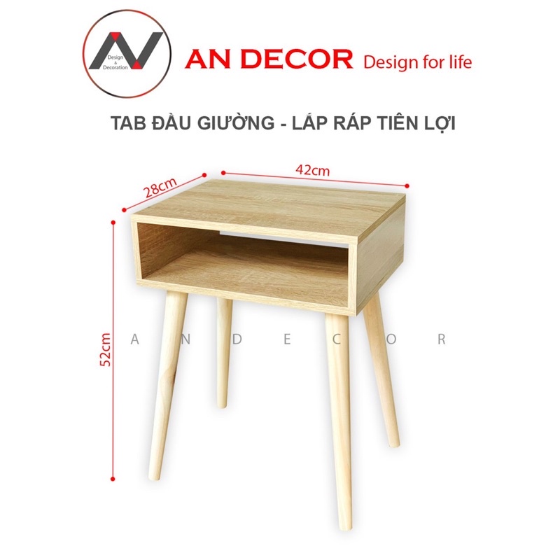 (Hình ảnh hàng thực tế )-Tủ đầu giường / Tap đầu giường-Sản phẩm của Xưởng Nội Thất Xuất Khẩu An Decor