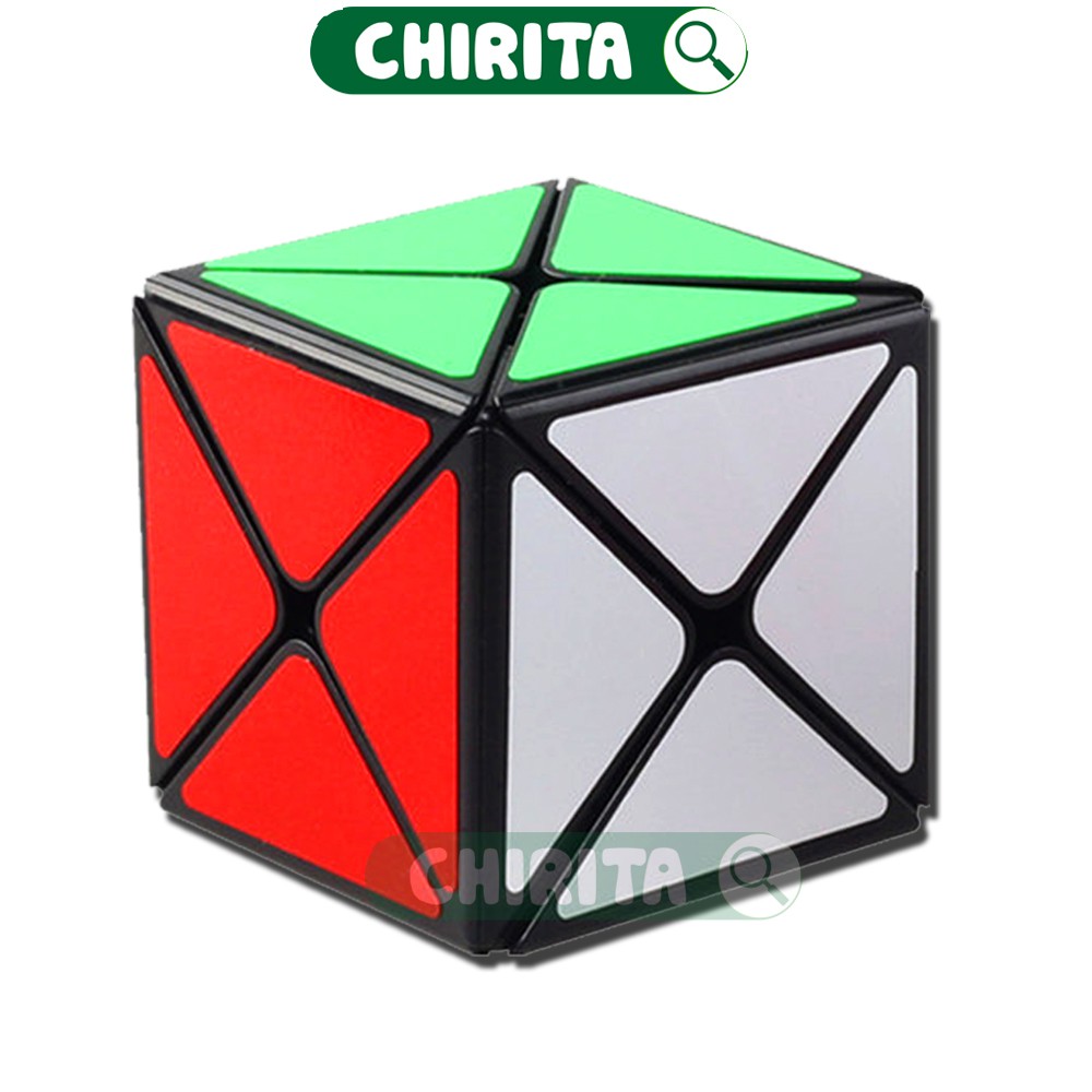 Rubik Biến Thể DINO Viền Đen (NO8708) - Khối Rubik Biến Thể 6 Mặt Xoay Trơn, Giá Rẻ, Đồ Chơi Trẻ Em CHIRITA