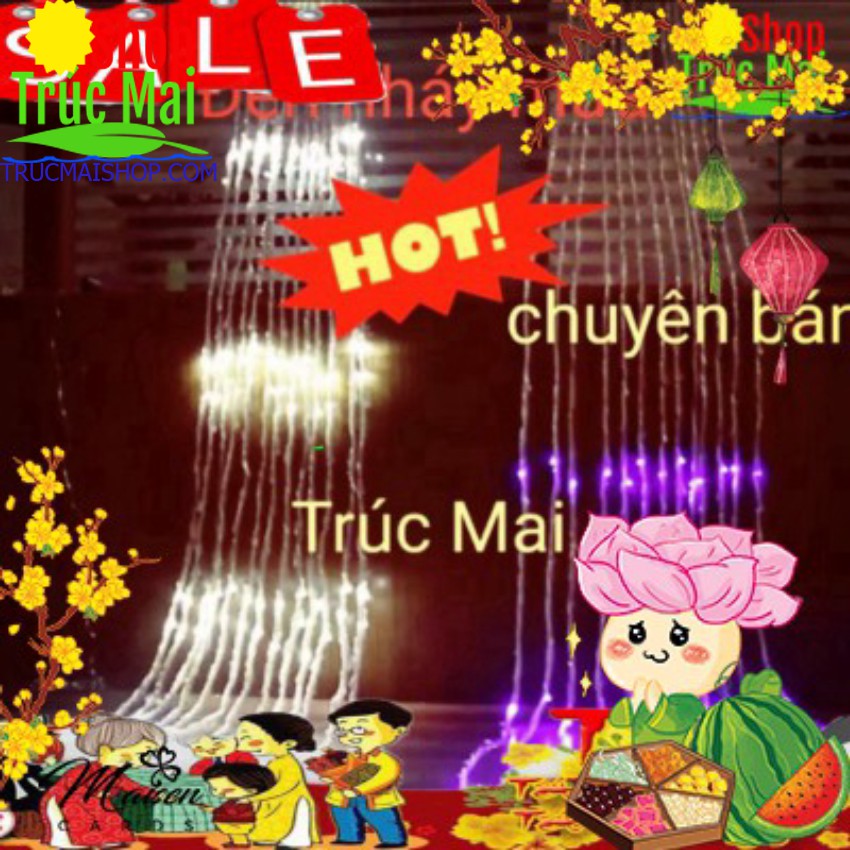 Đèn nháy mưa ngoài trời giá sỉ