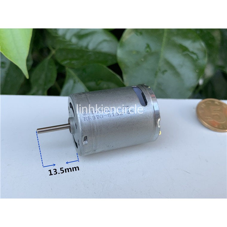 Motor 370 tốc độ cao 3V - 7.4V 12V dùng cho mô hình RC 13500 - 33000 RPM - LK0222