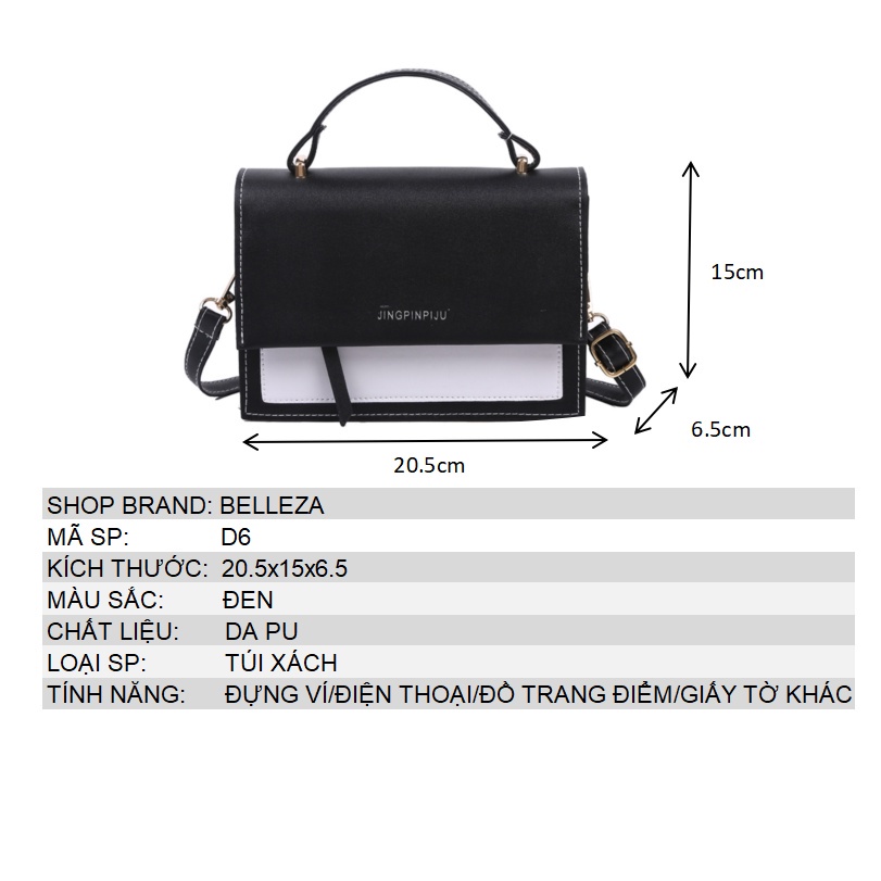 Túi xách nữ đeo chéo thời trang phong cách hàn quốc cao cấp giá rẻ TX6