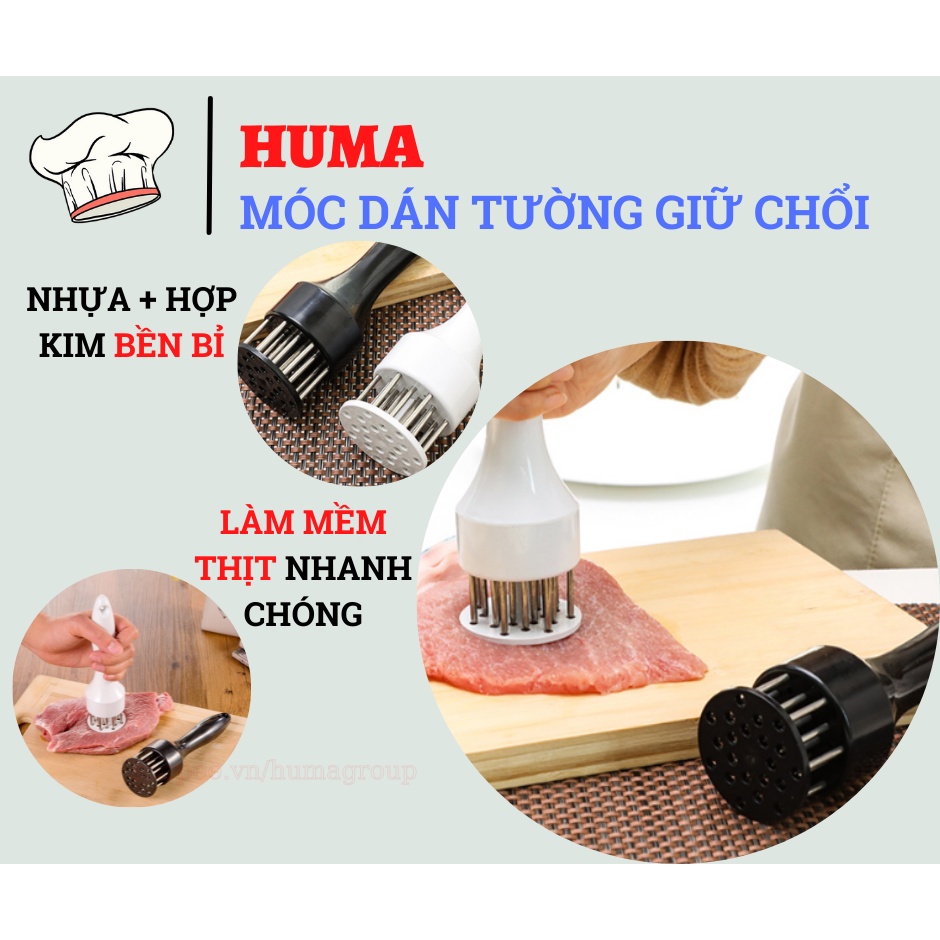 Cây dằm thịt cầm tay/ Cây Dằm Đâm NÁT thịt cầm tay 20x5cm