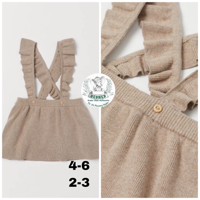 Yếm len HM auth săn sale 2-3y