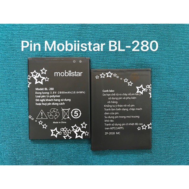 Pin điện thoại Mobiistar Lai Zumbo S / BL-280