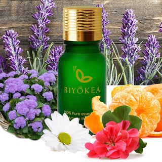 Tinh dầu Hỗn hợp 10 Tinh dầu oải hương, phong lữ, hoắc hương, quýt, cúc la mã: giúp ngủ ngon, phục hồi cảm xúc bất an