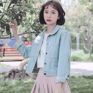 Áo khoác bò nữ