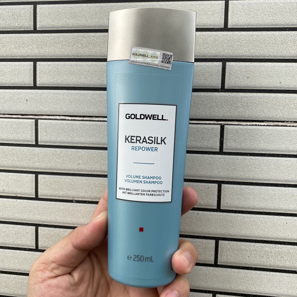 🇩🇪Goldwell🇩🇪Dầu gội tăng phồng Goldwell Kerasilk Repower Volume Shampoo 250ml