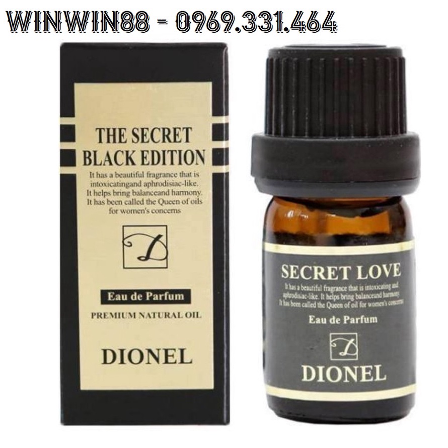 NƯỚC HOA VÙNG KÍN DIONEL SECRELOVE HÀN QUỐC 5ML