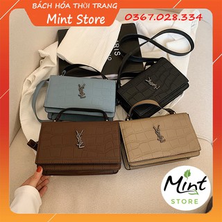 [Mã FASHIONT4WA giảm 10K đơn từ 50K] TÚI XÁCH NỮ ĐEO CHÉO YS DA MỀM VÂN RẮN PK 155
