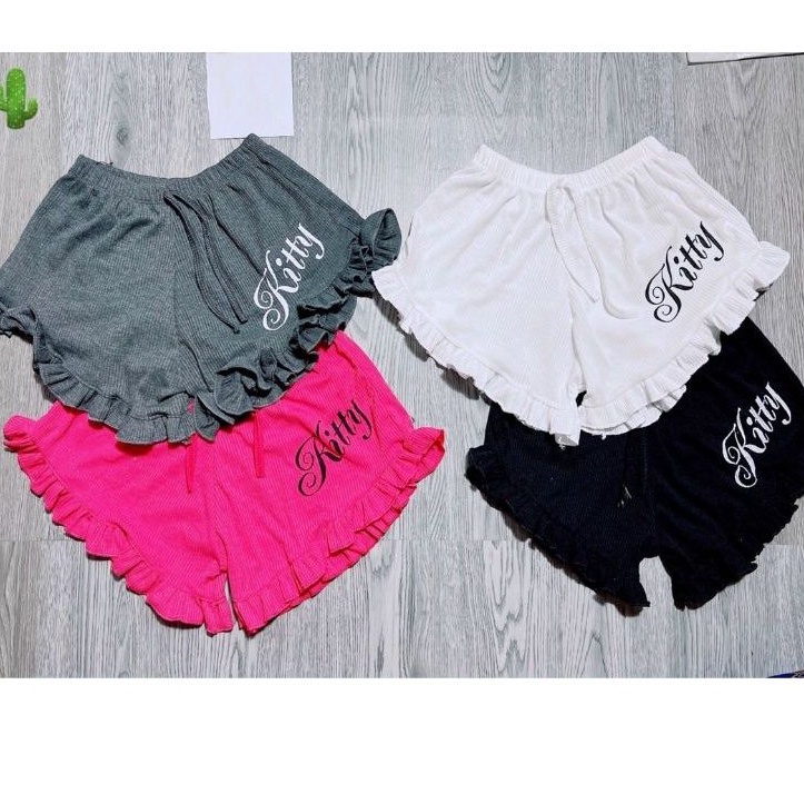 Quần bèo KiTy mùa hè đẹp cho các hot girl diện