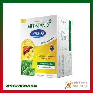 Viên Uống Bổ Gan, Giải Độc Gan Medstand Liver Max- Hộp 60 Viên