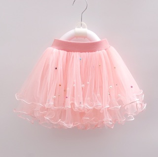 Chân váy ren đính cườm 1-6Y