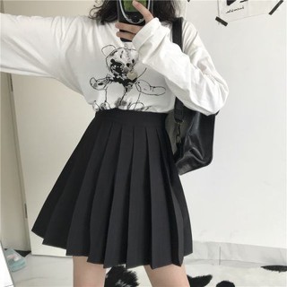 Dụng cụ trang trí chất lượng cao❤Chân váy chữ A xếp ly lưng cao Size lớn