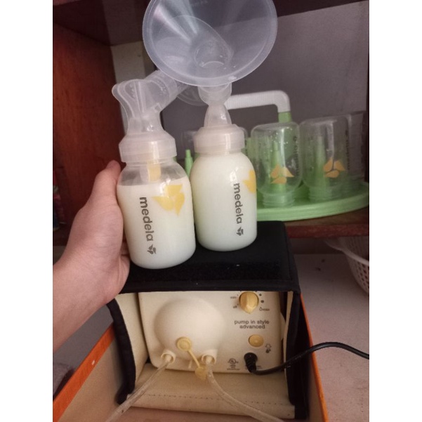 Bộ Phụ Kiện Máy Hút Sữa Điện Đôi Medela Pump In Style Advanced