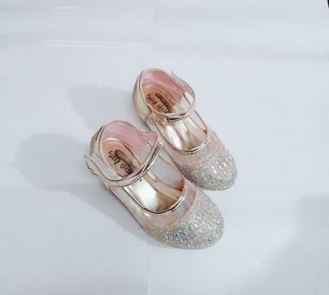 Giầy công chúa đá lóng lánh cho bé từ 3-10 tuổi