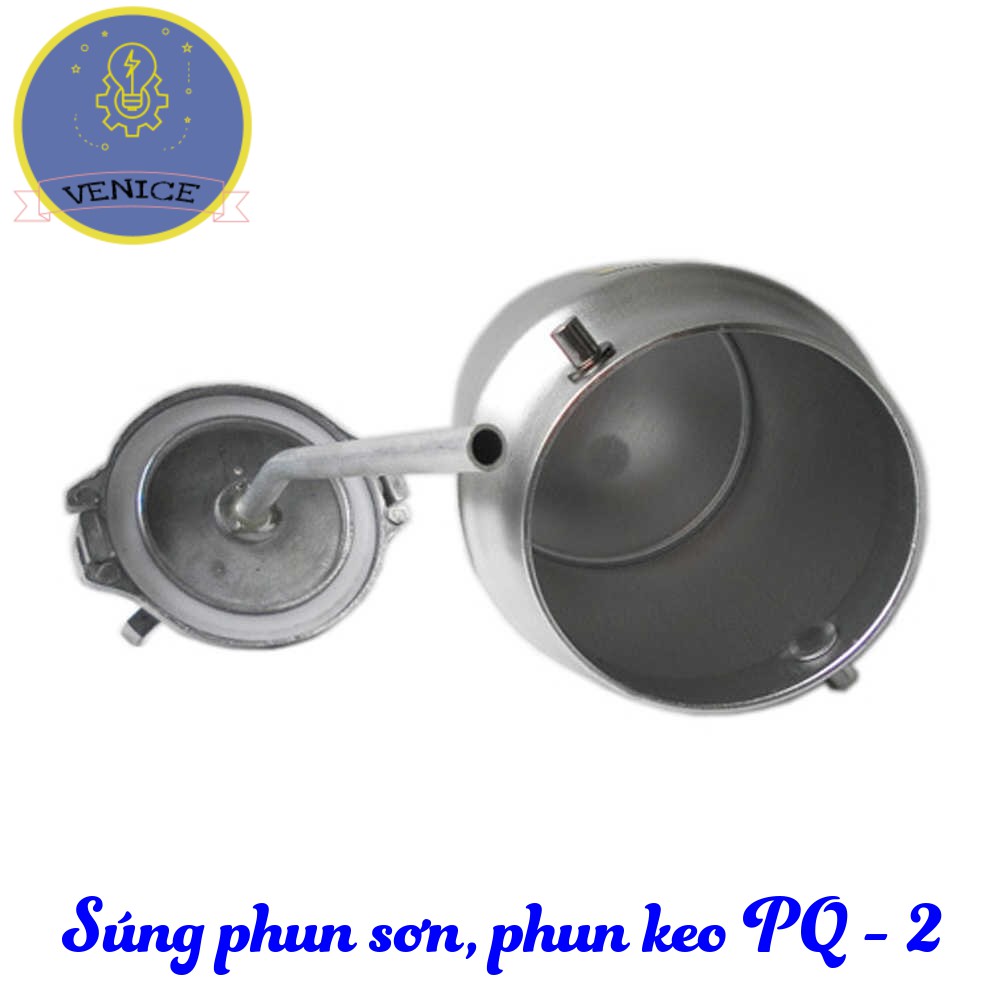 Súng phun sơn, phun keo PQ-2 - Dùng máy nén khí - Phân phối chính hãng - Bảo hành 12 tháng