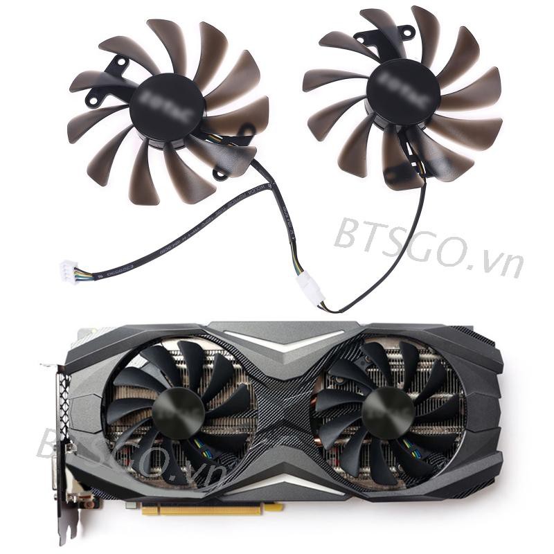 ZOTAC Quạt Tản Nhiệt Cho Máy Tính Btsg 95mm Gfm10012H12Sb Gaa8S2U 4pin Dành Cho Zamaac 1070 Gtx 1070ti 1080ti