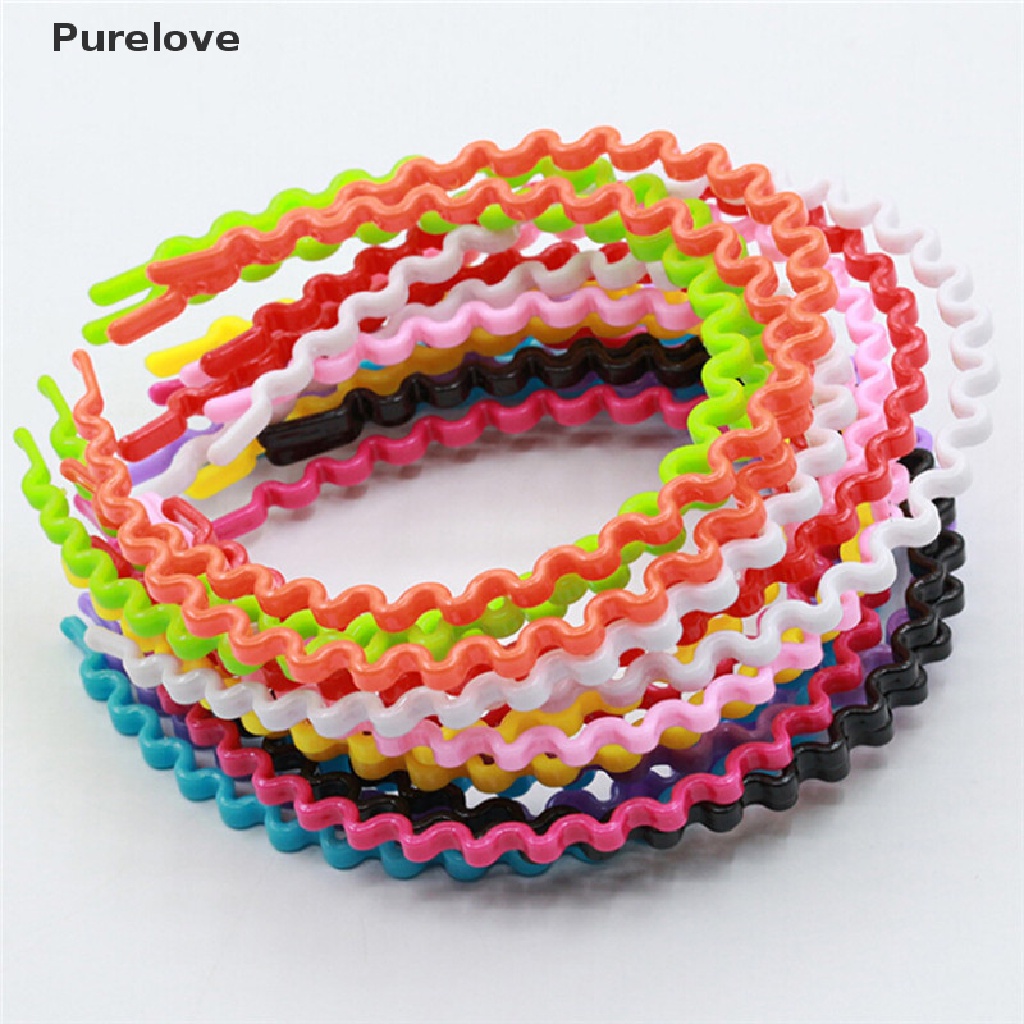 Set 1/5 băng đô cài tóc nhiều màu thời trang cho nữ