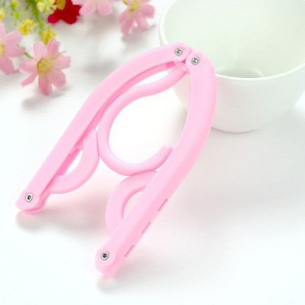 Móc nhưa treo quần áo gấp gọn thông minh du lịch/ tiết kiệm không gian