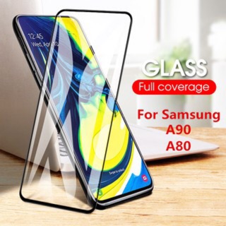 Bộ 4 kính cường lực sam sung A90 , A80 Full màn hình,Full keo