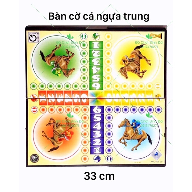 Cờ cá ngựa trung - 33 cm