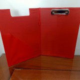 Trình ký nhựa TK-210 khổ A4 đôi gân sọc