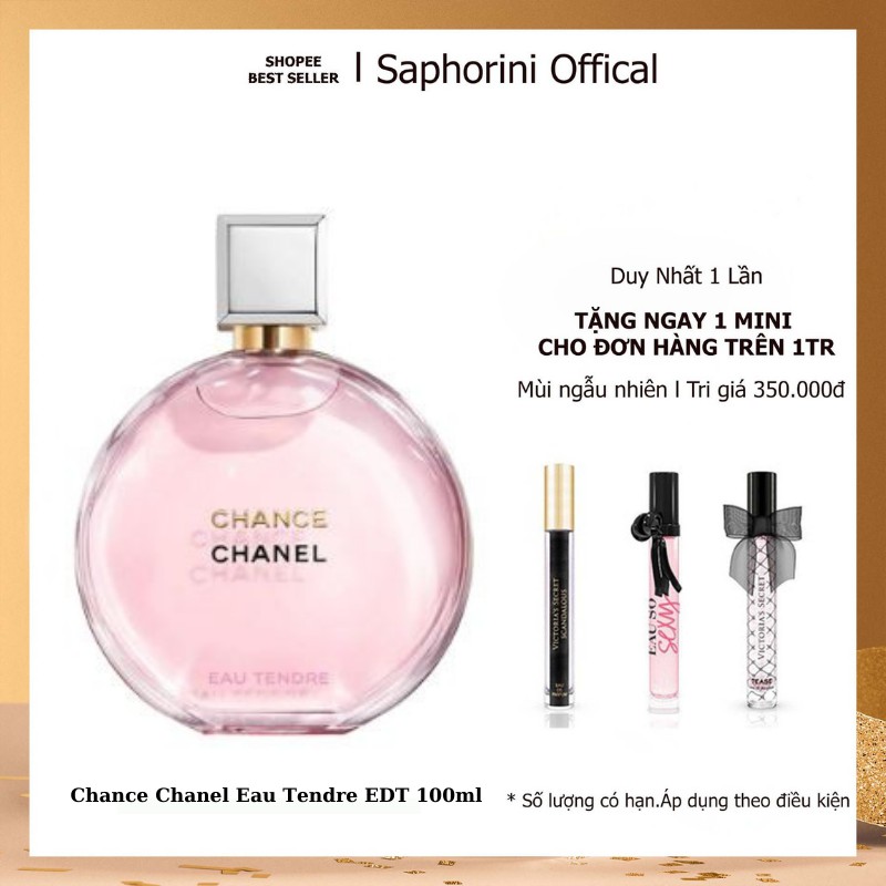 Nước hoa Chance ChaneI hồng EDP 100ml nắp sắt lưu hương lâu [CHÍNH HÃNG]