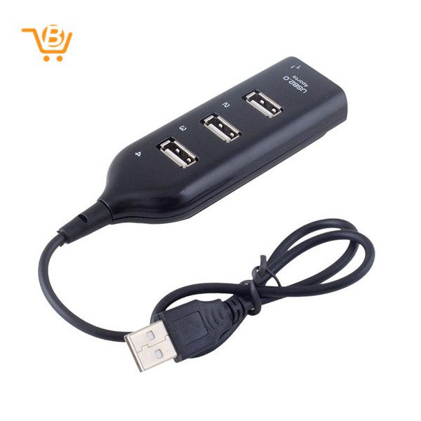 Adapter Hub 4 Cổng Usb 2.0 Tốc Độ Cao Cho Laptop Pc 10 | BigBuy360 - bigbuy360.vn