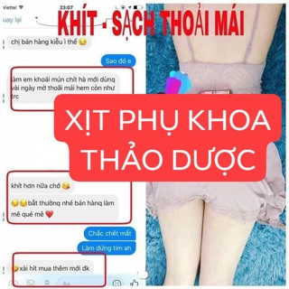 XỊT PHỤ KHOA _ KÈM 1 SERUM