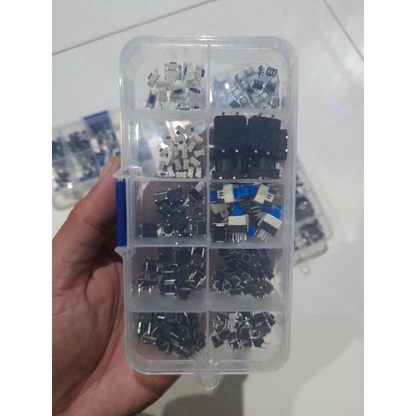 Combo 10 Loại Nút Nhấn Trên Hộp
