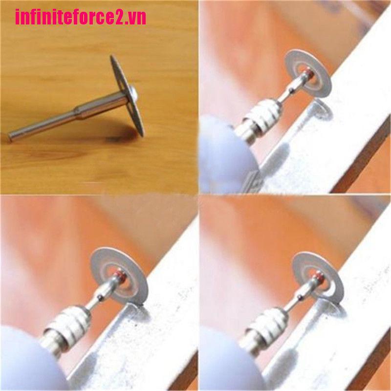 Bộ Mũi Khoan Kim Cương 5 22mm + 1 Trục Cho Dremel