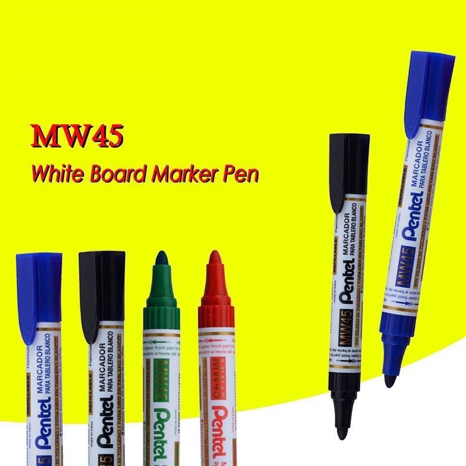 Bút dạ viết bảng Pentel MW45 (hộp 12 cái)