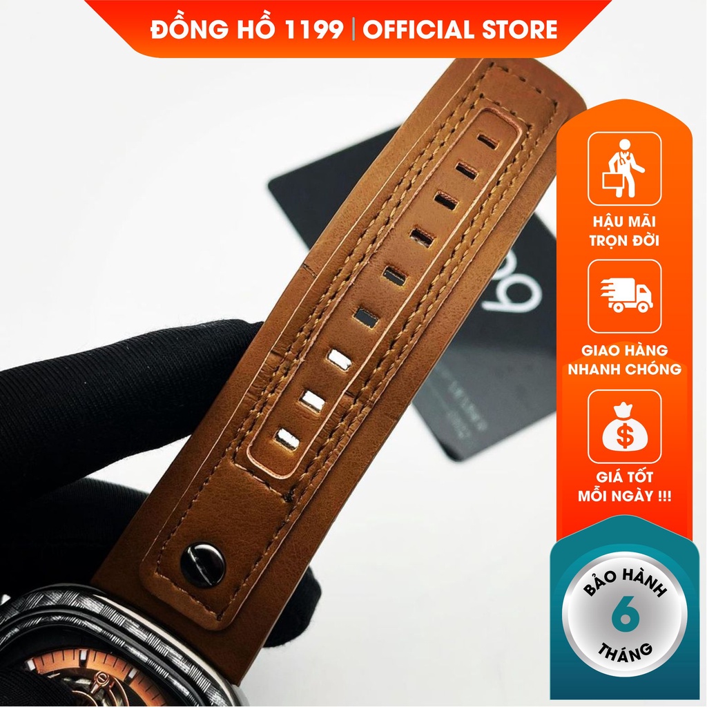 [QUÀ TẶNG] Đồng hồ cơ dây da - Đồng Hồ Nam Chống Nước Chống Xước Máy Chạy Cơ Bền Bỉ Thép Đặc 6264.PL - 1199 Watches | BigBuy360 - bigbuy360.vn
