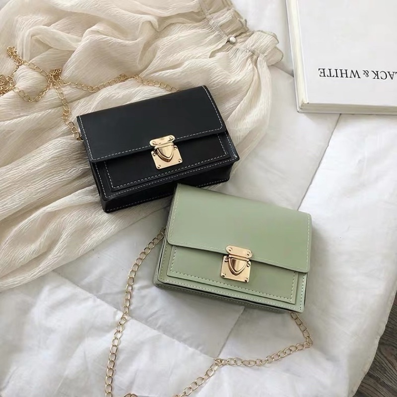 Túi Xách Cầm Tay Đeo Chéo Trơn Mini