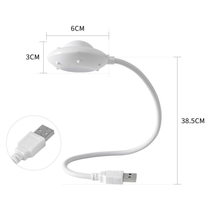Đèn Led Usb Hình Ufo Sáng Tạo Cho Bé