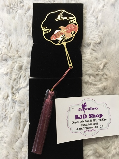 Quạt Mỹ Nhân cổ trang cho búp bê BJD
