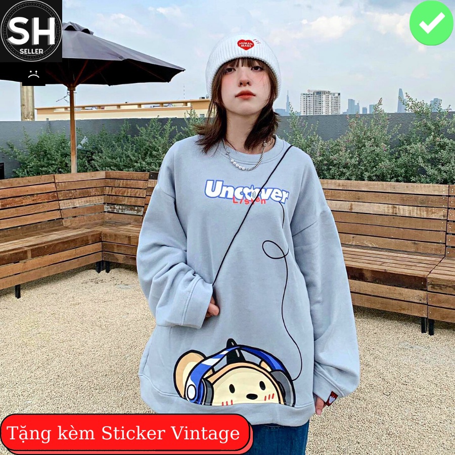 [Uncover] Áo SWEATER LISTEN ®(Real)