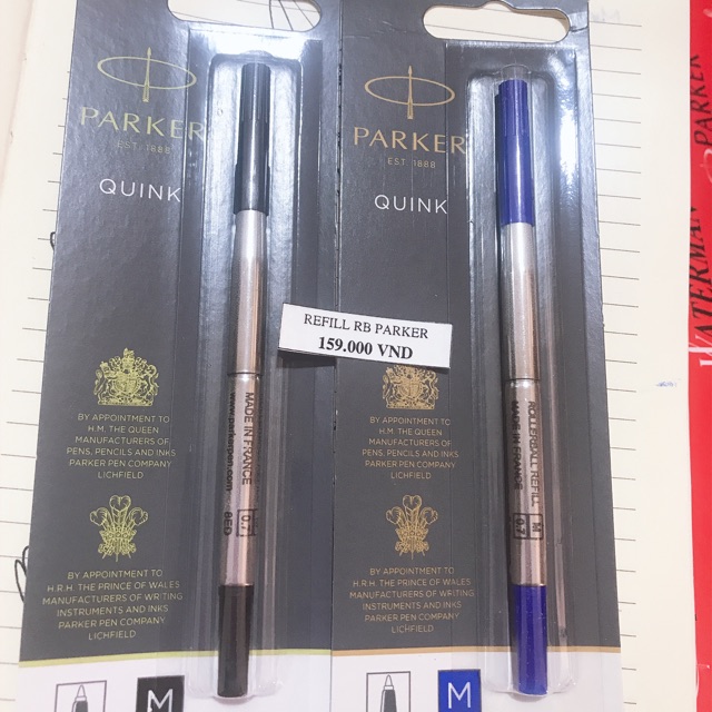 Ruột Viết Lông Bi ( Dạ Bi) Parker - Hàng chính hãng từ Pháp
