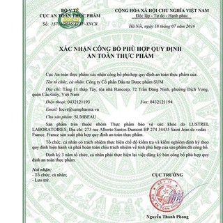 GIẢM CÂN SUMBEAU