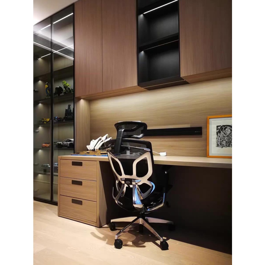 Ghế Công Thái Học GTchairDvary Butterfly Lưới Xám, Đen Ghế Xoay Văn Phòng Ergonomic Bảo Vệ Sức Khoẻ